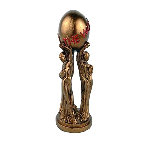 💖Walaka💖The World is Yours Collectible Statue | Premium Prop Movie Replica Statue et Sculptures créatives en résine, Ornement décoratif, Figurine de Collection pour la Maison et Le Bureau (A) Cover