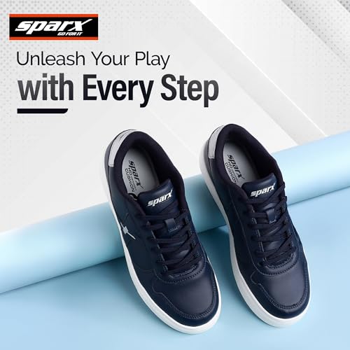 Image of SPARX Men's Sneaker SM-9065 | Soft Cushioned, Durable & Trendy Lace-Up Casual Shoes