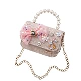 [Ｗａｈａｔａｒ] ショルダーバッグ 小さな女の子用バッグ かわいいバッグメッセンジャーバッグシングルショルダーバッグ 幼稚園児用女の子用メッセンジャーバッグ (ピンク) [並行輸入品]