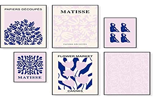 Lot de 6 feuilles décoratives Happymots - 4 au format A4 et 2 au format A3 | Motifs variés | Décoration de chambre | Feuilles décoratives pour tableaux | Non inclus Cover