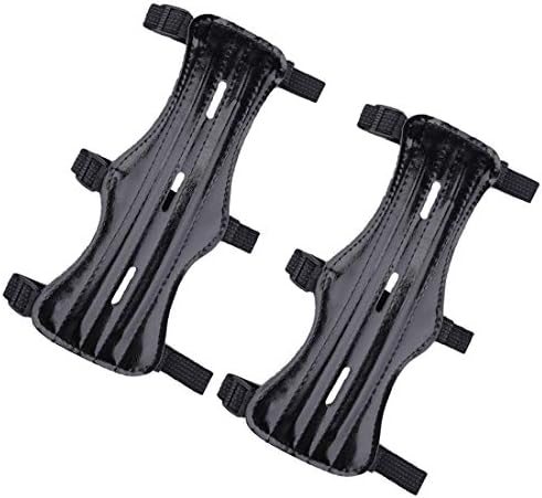 KRATARC Archery Arm Guard Adjustable 3-Strap Accessory Protective Lightweight Hunting Target Shooting Adult Unisex KRATARC Archery Arm Guard Adjustable 3-Strap Accessory Protective Lightweight Hunting Target Shooting Adult Unisex