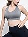 FITTIN Racerback Sports Bras for Women - Padded Seamless High Impact Support for Yoga Gym Workout Fitness - for Plus Size Large Bust Big Breast Woman Cups C-DDD - Gifts for her