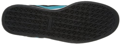 Image of PUMA Suede Classic Leather Formstrip Sneaker,Black /Bluebird,10 D(M) US