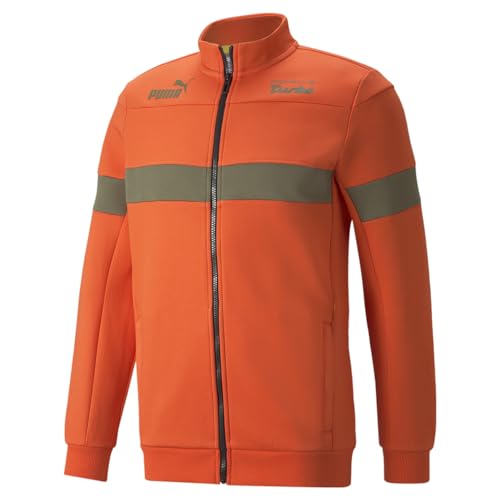 PUMA - Mens Pl SDS Sweat Jacket, Color Firelight, Size: X-Large