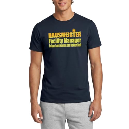 Produktfoto von Hausmeister Doktortitel Männer T-Shirt