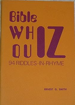 Unknown Binding Bible Whiz Quiz: 94 Riddles-in-Rhyme Book