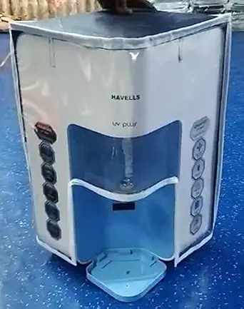 Body Protective Cover for havells max RO+UV+MF model Water Purifier (Blue)