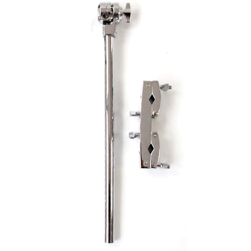 Kit di Supporto Pad Batteria Rack Piatto, Connettore di Serraggio Universale Mezza Sezione Piatto, Rack di Estensione del Piatto,