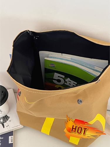 Yxtxgua Classic Retro Backpack Bag Creative Imitate Paper Large Capacity Backpack Casual Canvas Bag Funny Gift For Women Men thumb #5