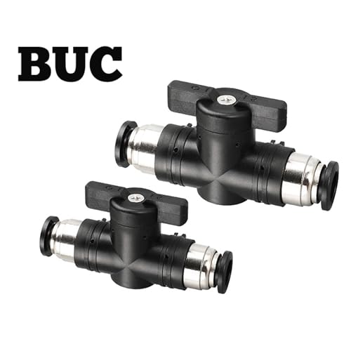 Válvula BUC-10 de unión rápida neumática con interruptor giratorio manual 4