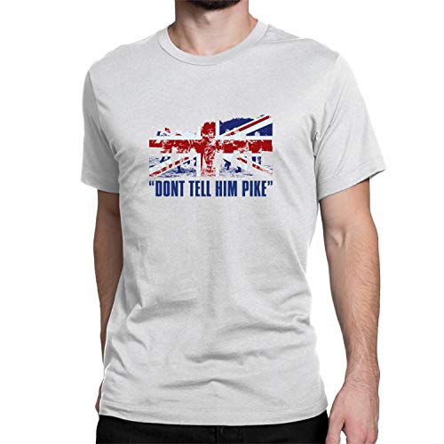 T-shirt Pike Art-011 Foul-Play blanc taille S pour un look graphique sans pli