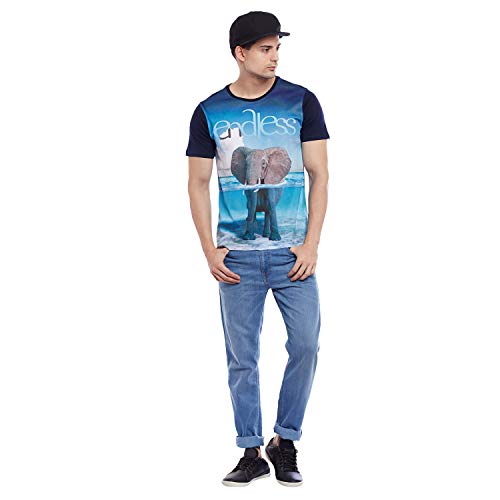 Image of wear your mind Men's Printed Regular fit T-Shirt