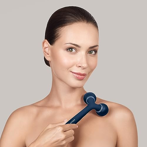 GESKE SmartAppGuided™ Sonic Facial & Body Roller | 4 in 1 | Facial & Body Dermasmooth Stimulator | Derma Roll | Professional Facial & Body Roller | Derma Roller for Skincare and Beauty - Image 4