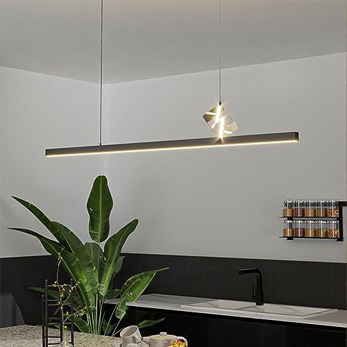 Luminaire suspendu à LED pour grand salon cathédrale, lampe moderne en fer réglable