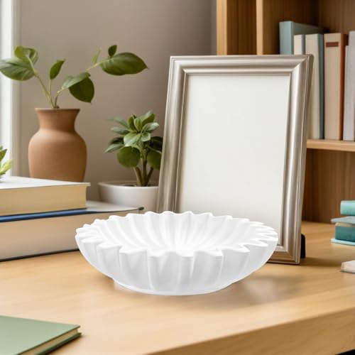 Cuenco decorativo de resina para guardar llaves y joyas en casa 8