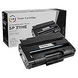 LD Compatible Ricoh 407245 High Yield Black Toner Cartridge for SP 311DNw and SP 311SFNw (3,500 Page Yield)