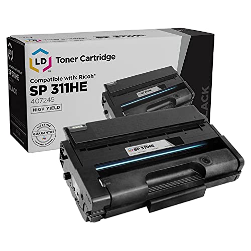 LD Products Compatible Toner Cartridge Replacement for Ricoh 407245 SP311HE High Yield (Black) Compatible with Ricoh SP 311DNw, 311SFNw, 325 DNw & 325 SFNw