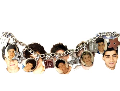 AMBROSIANA One Direction 1D 'Ex Tour' Alphabet Plastic Chain Bracelet