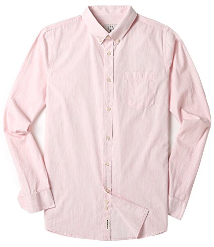 Mens Oxford Long Sleeve Button Down 