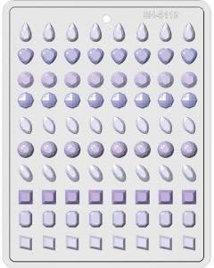 Hard Candy Mould - Jewels - Medium