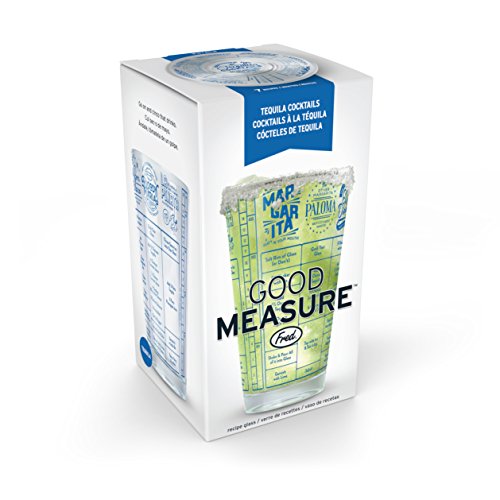 Fred Good Measure Cocktail Recipe Glass, Tequila #TOP4