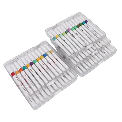 Stylos marqueurs acryliques coffret de 60 couleurs idée cadeau anniversaire créatif