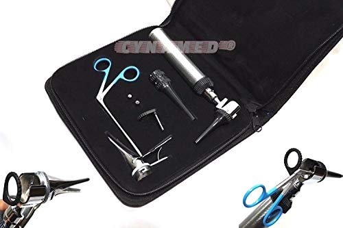 Cynamed Professional 3.5V LED Veterinary Otoscope Kit