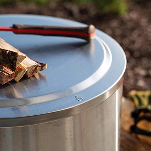 Solo Stove Bonfire Lid 304 Stainless Steel Bonfire Fire Pit Accessories for Outdoor Fire Pits and Camping Accessories