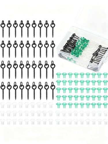 Set de accesorios de pesca 280 piezas para carpa y pesca general miniatura 1