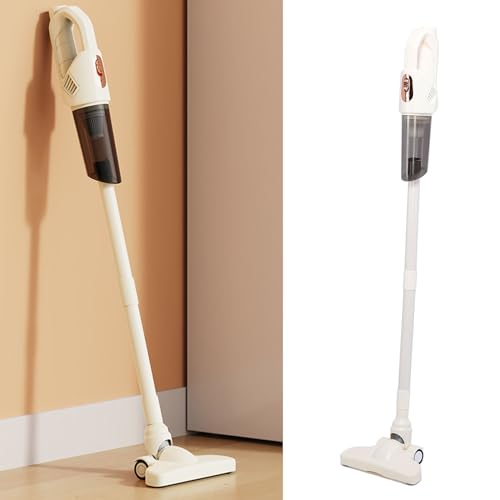 Sustvita Aspiradora directa inalámbrica, succión potente 10000PA con cepillo giratorio de 270 °, filtro de lavado, ideal para limpiar el cabello en casa, coche y mascotas