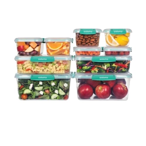 slamtech Klip IT Plus Food Storage Set, 10 Piece Eco Friendly Box