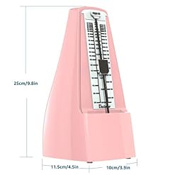 Métronome mécanique à son puissant pour piano, tambour, violon, guitare, saxophone – Rose - Les Beatles, Paul McCartney, John Lennon, RIngo Starr, George Harrison Métronome mécanique à son puissant pour piano, tambour, violon, guitare, saxophone - Rose – Image 5