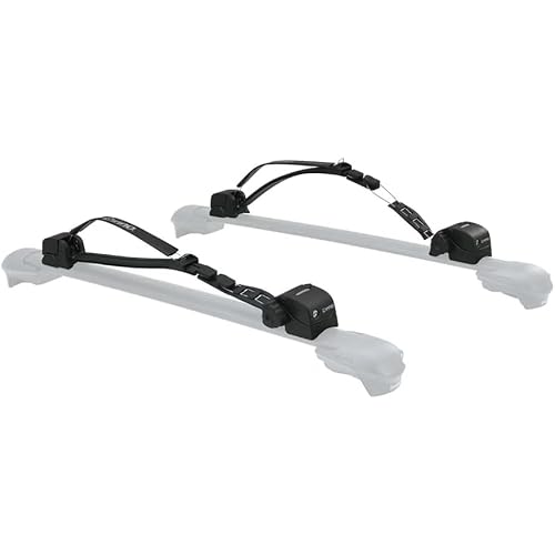 INNO XA445 Surf-Wind-Long Board Locking Roof Carrier for T-Slot Aero Base Racks - Holds (1) Kayak or (1) Canoe or (2) SUP)/Wind/Surf-Boards