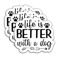 Life is Better With a Dog Black