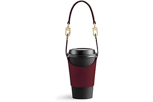 Striking Coffee Purse Sleeve: An Irresistible Blend of Style and Functionality