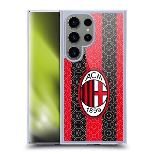 Coque Luxe AC Milan Samsung Galaxy S24 Ultra avec Aimant MagSafe Intégré
