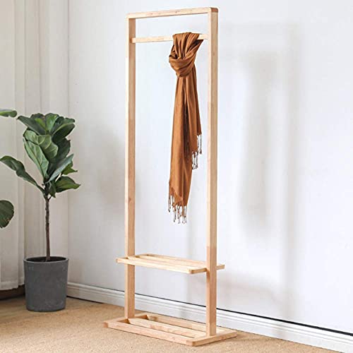 Rack de rangement de vêtements pour optimiser les petits espaces avec double étagère