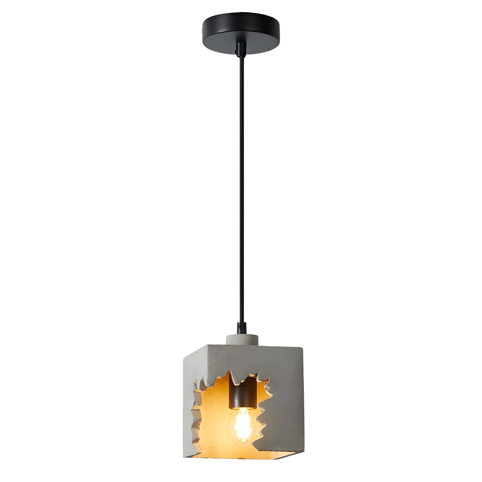 Lampada a sospensione creativa in cemento Isola della cucina a moderna in in stile industriale a in for sala da pranzo Corridoio Arredamento camera letto
