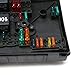 Sprwinautummer Relay Fuse Box Block Panel Assembly 1K0937125D 1K0937125C Replacement for VW Jetta Tiguan Golf Variant 4Motion Touran Caddy Eos Scirocco Audi A3 S3 Q3 RS3 Skoda Seat 2.0T 5K0937123A