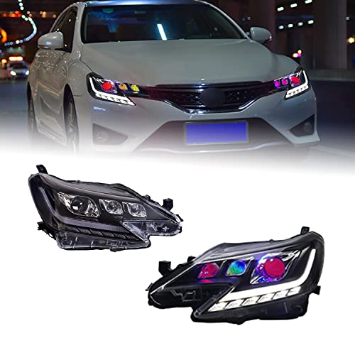 Amazon | HCMOTIONZ トヨタ マークX ヘッドライト RGB 流れる