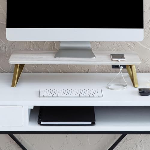 Anji Mountain Monitor Stand - Desktop Organizer & Laptop…