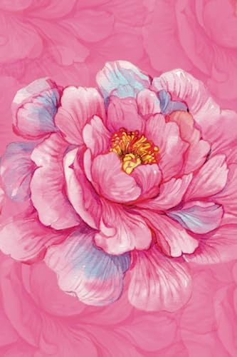 Notizbuch Pfingstblume 120 Seiten, A5: Softcover