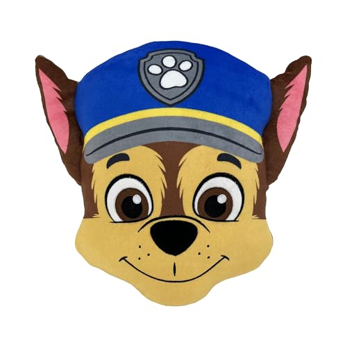 Image of Northwest Paw Patrol Happy Chase Cloud Pillow 12 inch - Plush Kids Stuffed Toy, Paw Patrol Room Decor, Soft for Boys & Girls, Gift for Kids