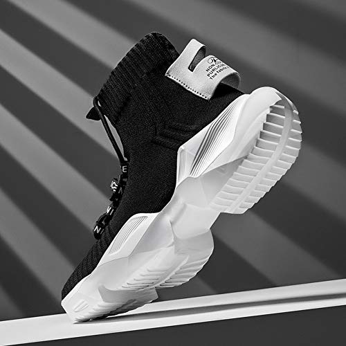 YOHI Mens Running Shoes High Top Sneakers Stylish Blade Tennis Walking Casual Shoes Athletic Gym Shoes3