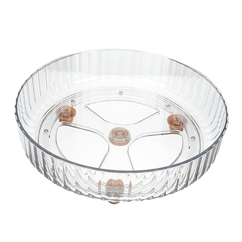 PRETYZOOM Especiero Giratorio Artilugio Organizador De Tocadiscos Para Refrigerador Con Tapas Encimera Unidad Carro Juguete Tocadiscos Perezoso Páginas
