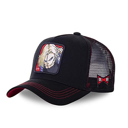 Capslab Android C-18 Dragon Ball C18B zwart universele maat