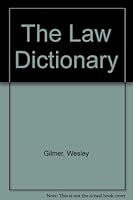 The Law Dictionary 068418429X Book Cover