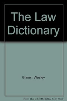 Hardcover The Law Dictionary Book
