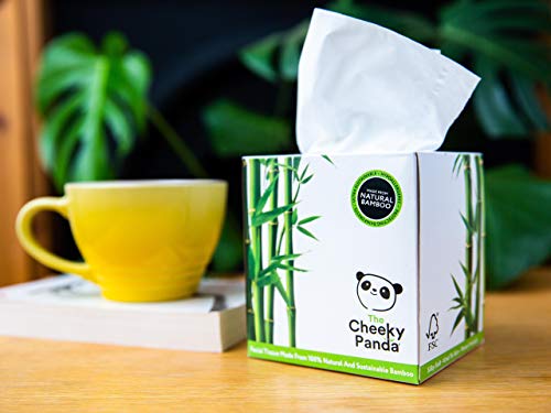 De brutale panda 100% bamboe gezichtstissue Cube, 56 stuks stof - Image 8