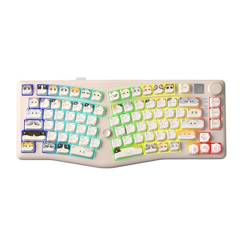 LEOBOG A75 Alice Keyboard, 75% Hot-Swappable Mechanical...